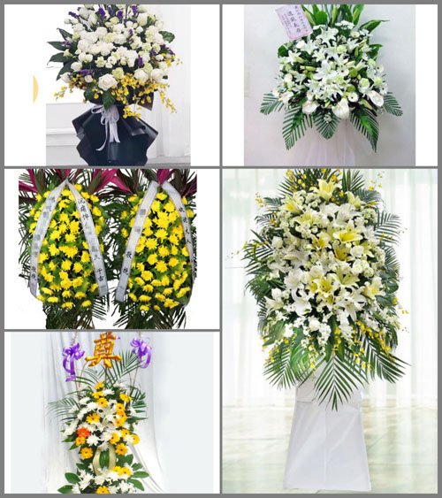广东清远市英德市石灰铺镇白事花篮预定